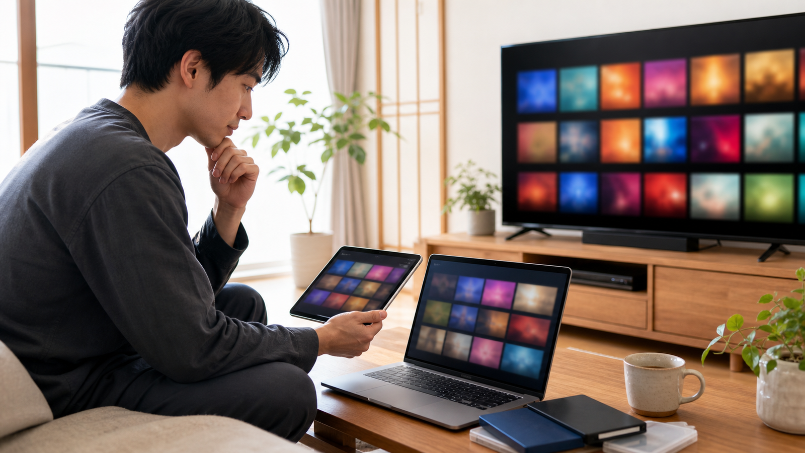 NetflixとPrime Videoの違いを比較を表現したStreamLogue制作イメージ